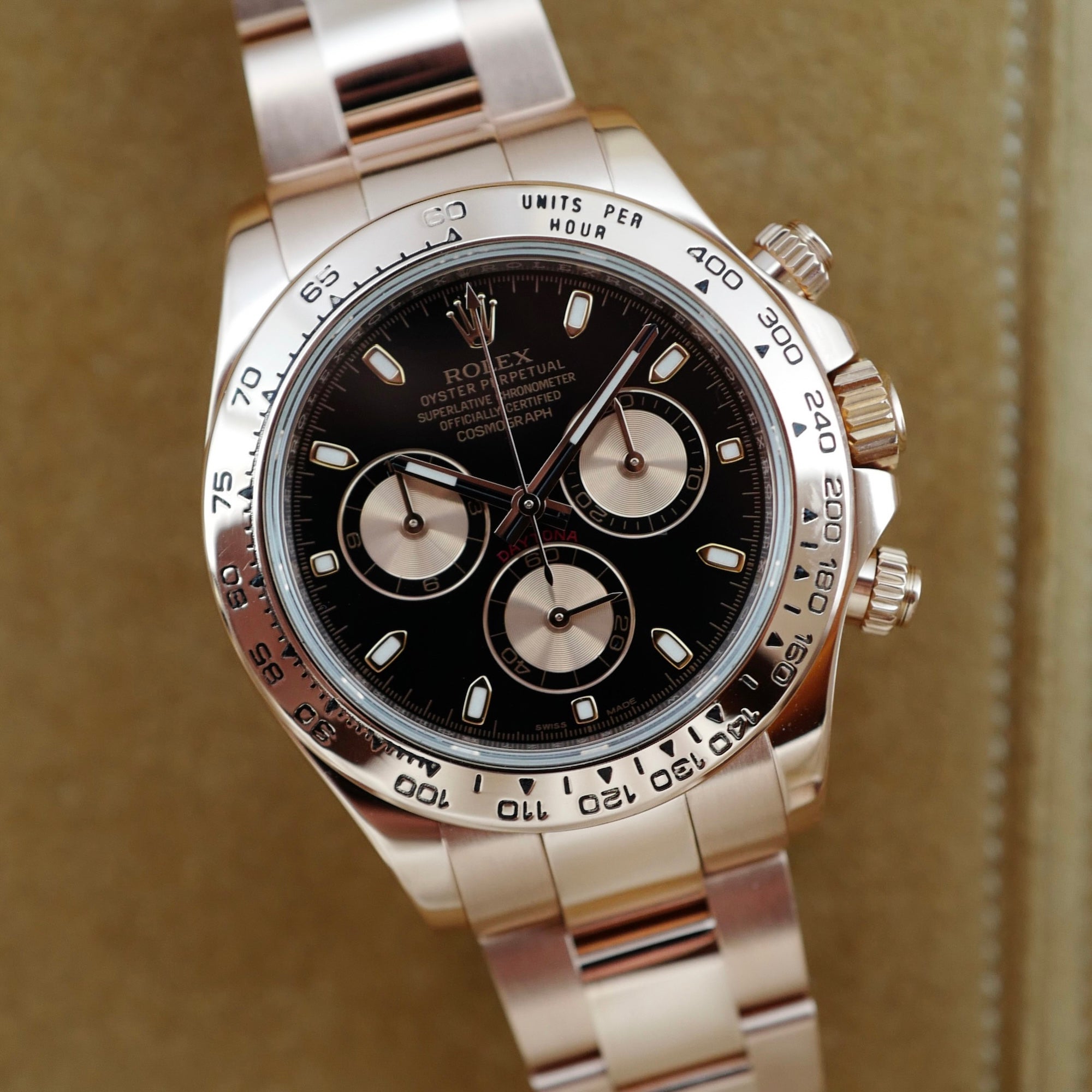 Rolex - Rolex Rose Gold Daytona Ref. 116505 - The Keystone Watches