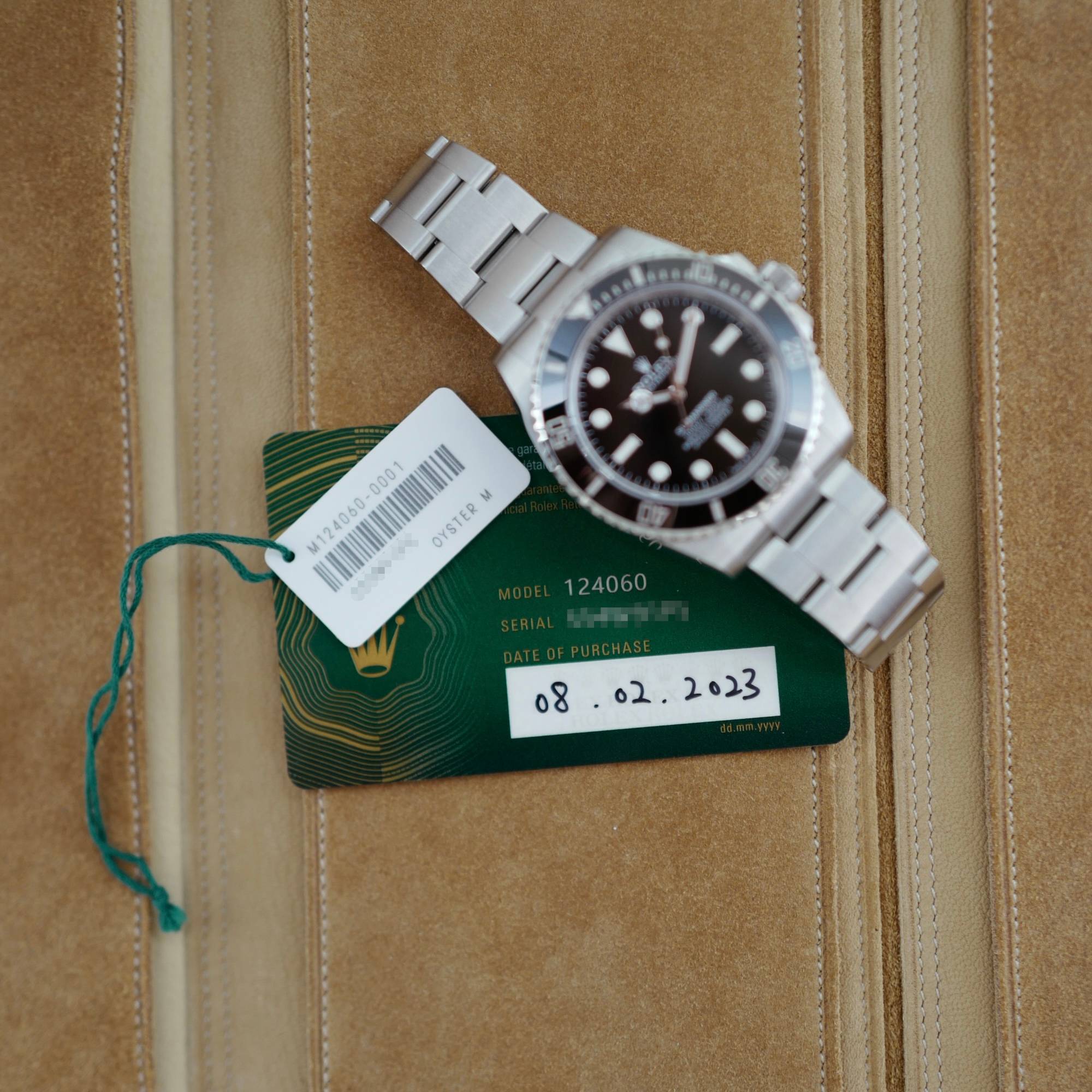 Rolex Steel Submariner Ref. 124060
