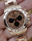 Rolex Rose Gold Daytona Ref. 116505 Sundust Dial