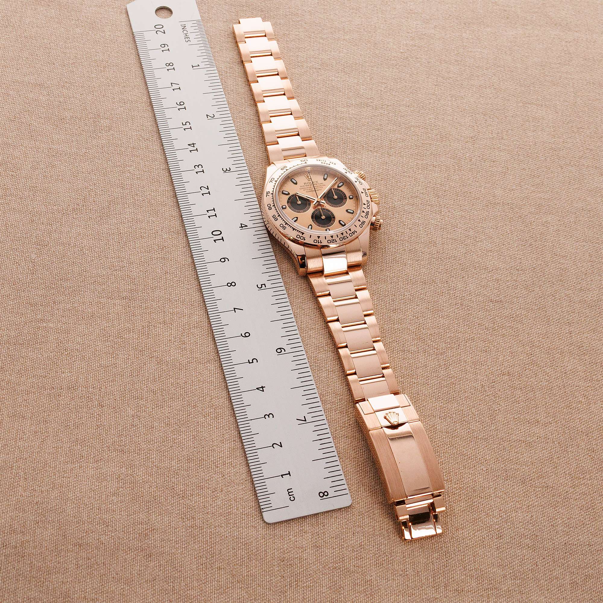 Rolex - Rolex Rose Gold Daytona Ref. 116505 Sundust Dial - The Keystone Watches