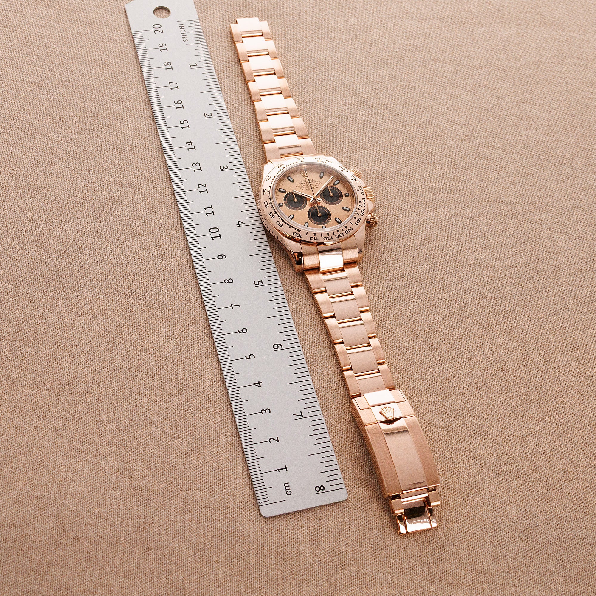 Rolex Rose Gold Daytona Ref. 116505 Sundust Dial