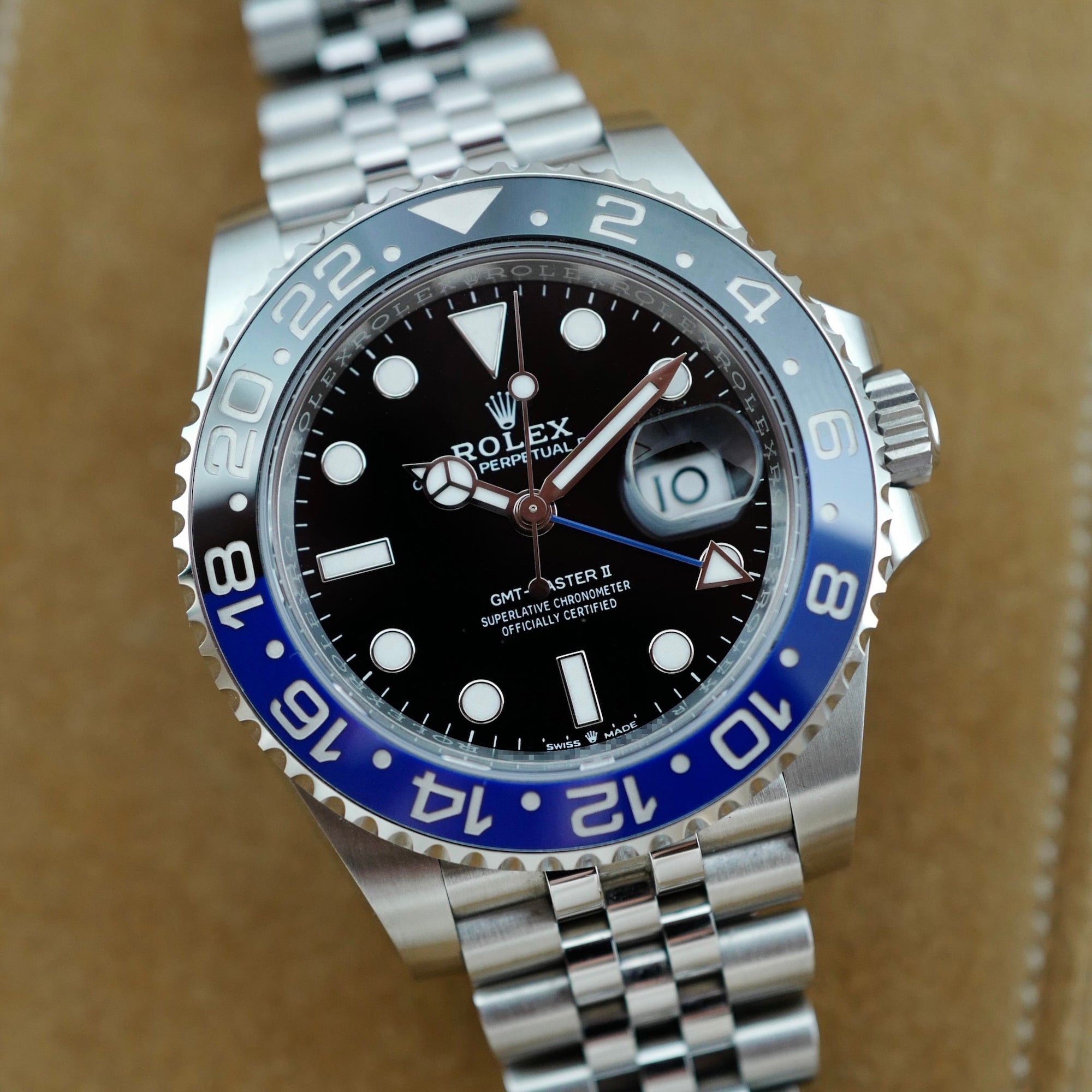 Rolex - Rolex Batgirl GMT-Master II Ref. 126710BLNR on Jubilee - The Keystone Watches