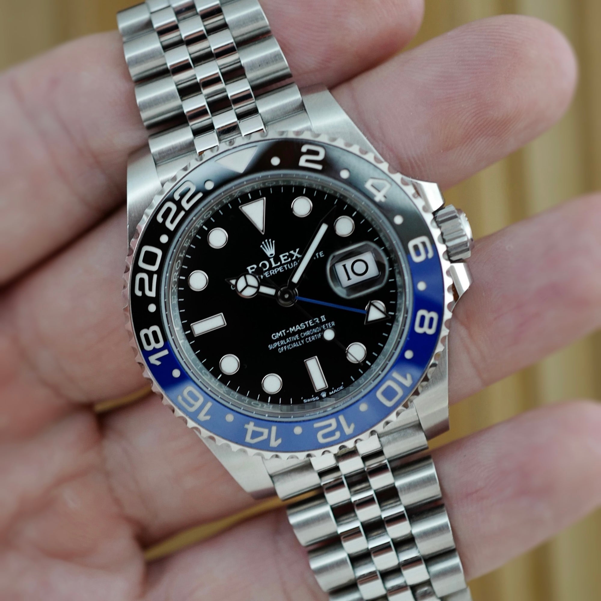 Rolex - Rolex Batgirl GMT-Master II Ref. 126710BLNR on Jubilee - The Keystone Watches