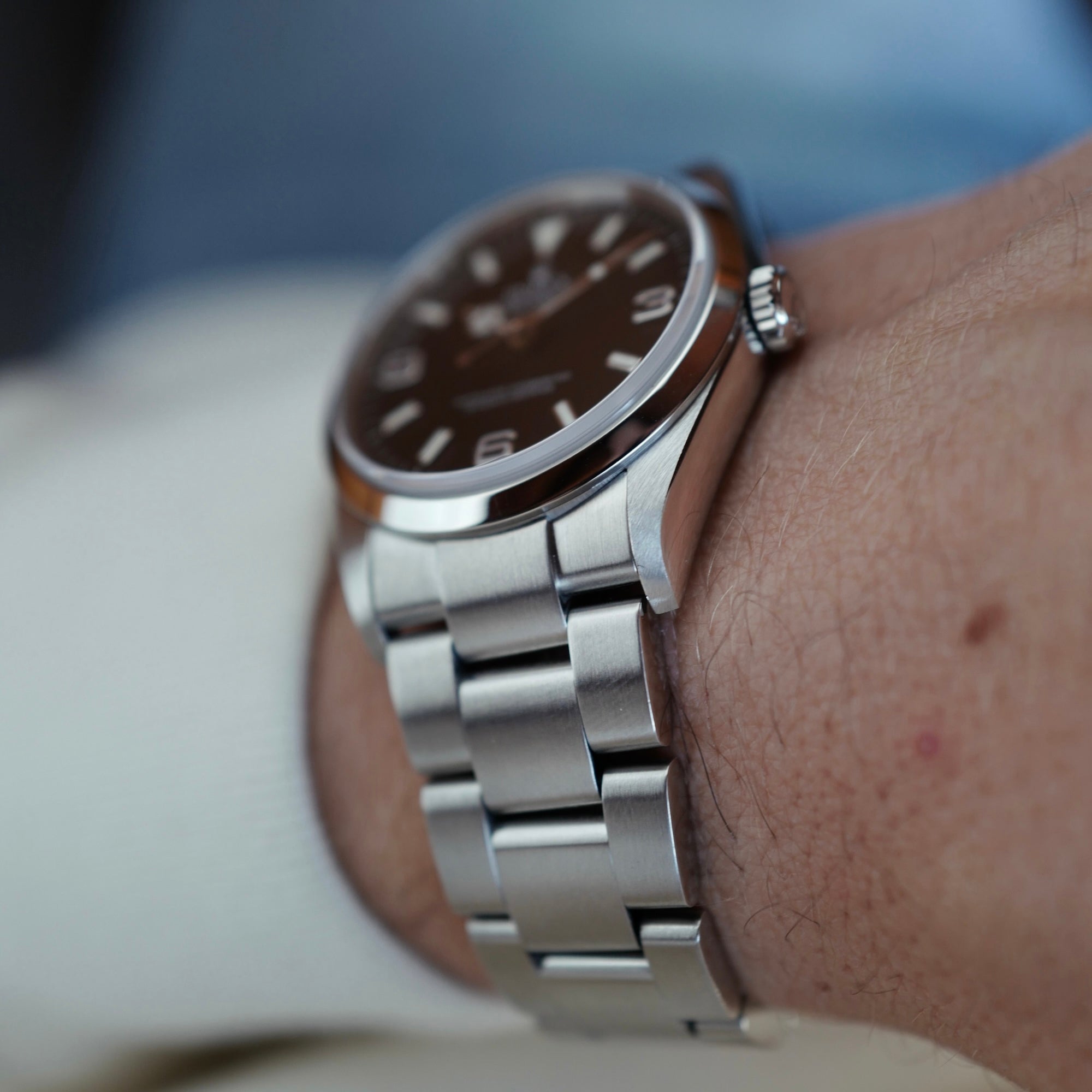 Rolex Steel Explorer Ref. 114270 with Z serial