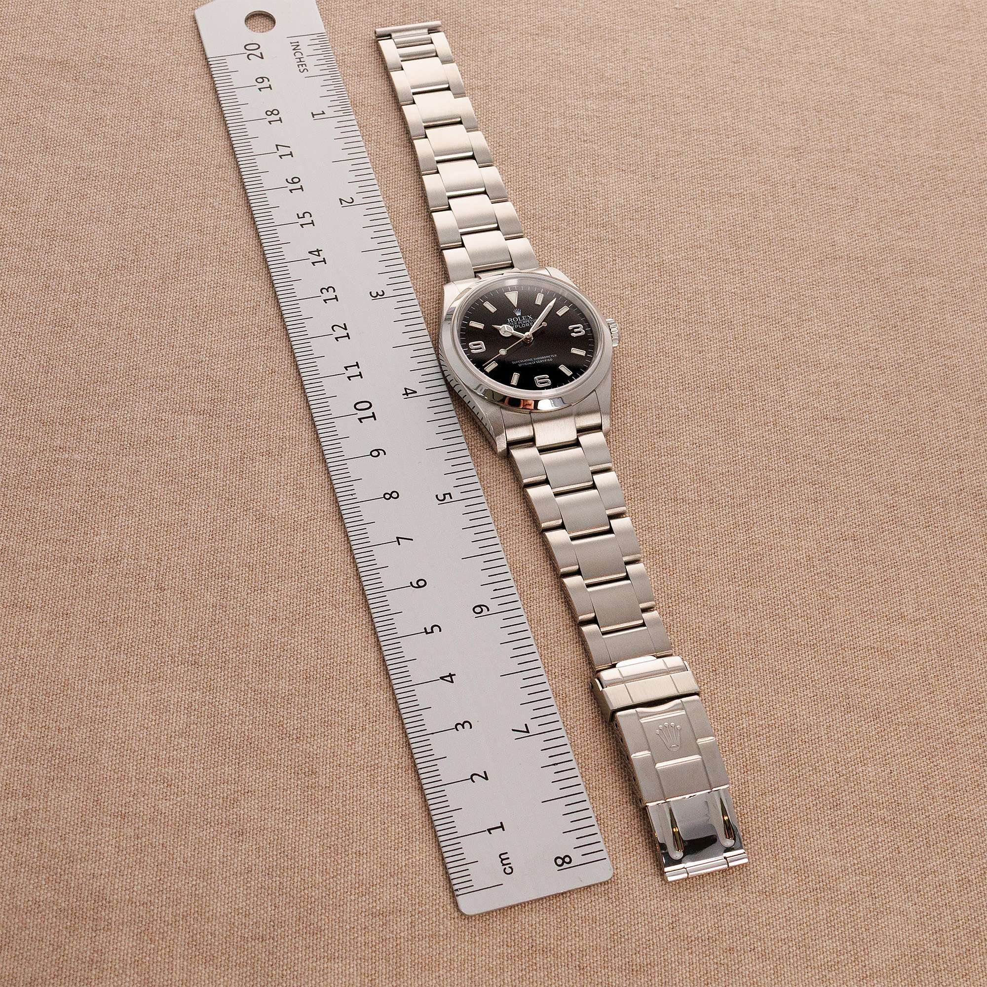 Rolex Steel Explorer Ref. 114270 with Z serial