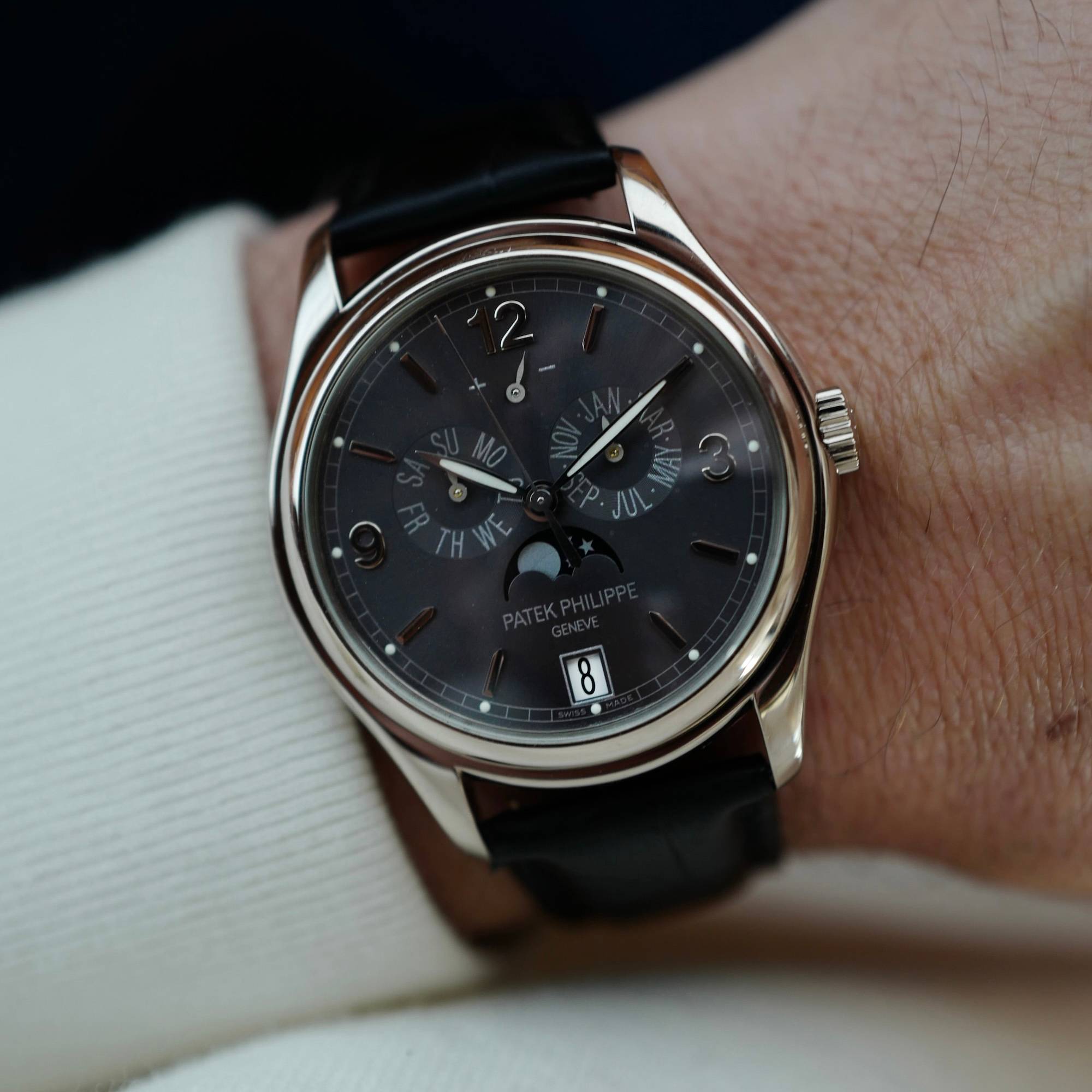 Patek Philippe White Gold Annual Calendar Ref. 5146