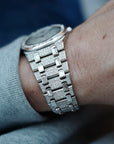 Audemars Piguet Royal Oak 56343BC.ZZ.0699BC.04 18k WG Excellent Overall Condition, No Notable Signs of Wear Unisex 18k WG Pave 33 mm Quartz Late 1980s/Early 1990s White Gold (7in) Watch Only