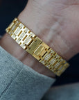 Audemars Piguet - Audemars Piguet Yellow Gold Royal Oak Watch Ref. 56343 with Pave Diamond Dials - The Keystone Watches