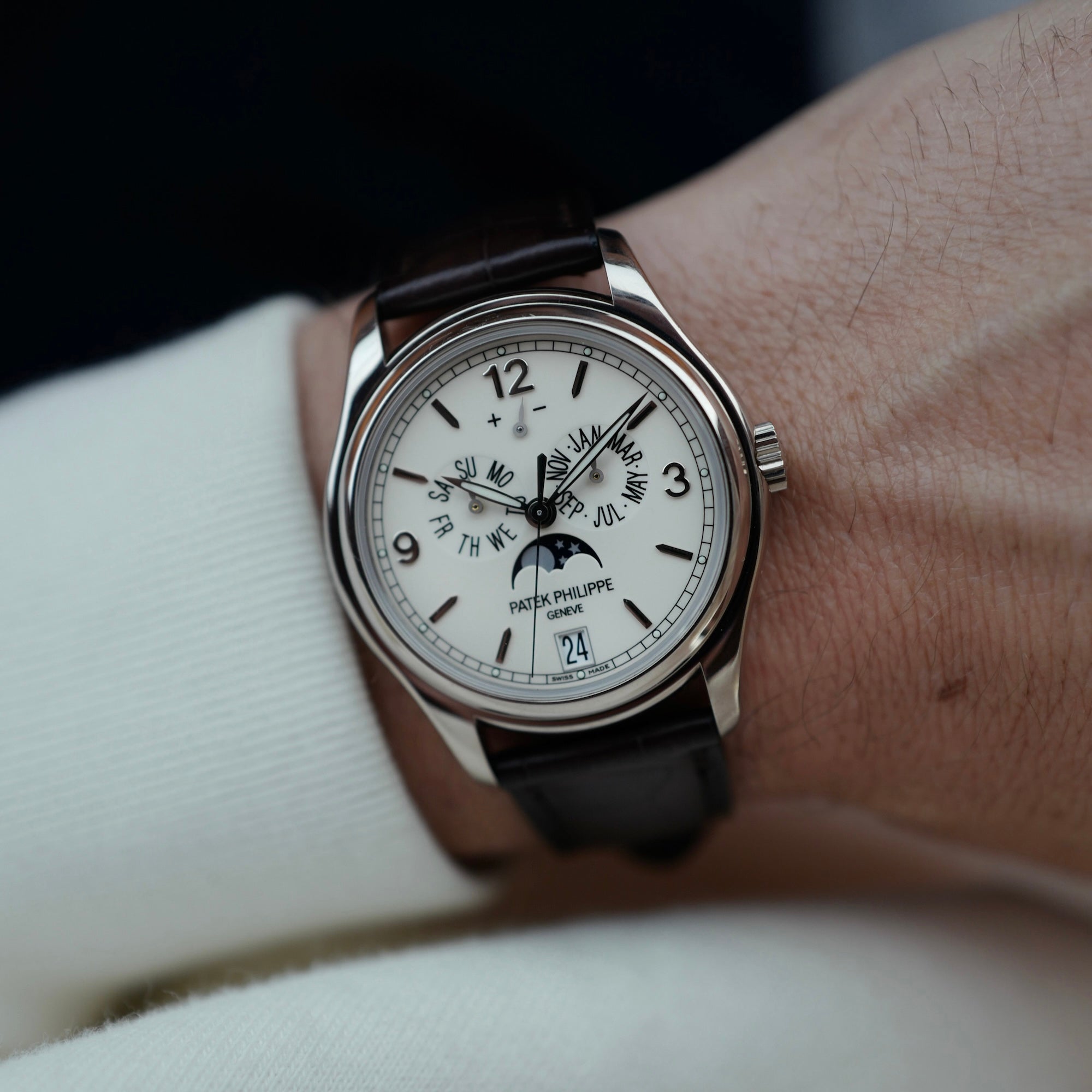 Patek Philippe White Gold Annual Calendar Ref. 5146