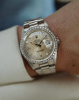 Rolex - Rolex Platinum Day Date Ref. 18346 with German Day Wheel and Super Condition (New Arrival) - The Keystone Watches