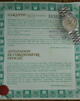 Rolex - Rolex Platinum Day Date Ref. 18346 with German Day Wheel and Super Condition (New Arrival) - The Keystone Watches