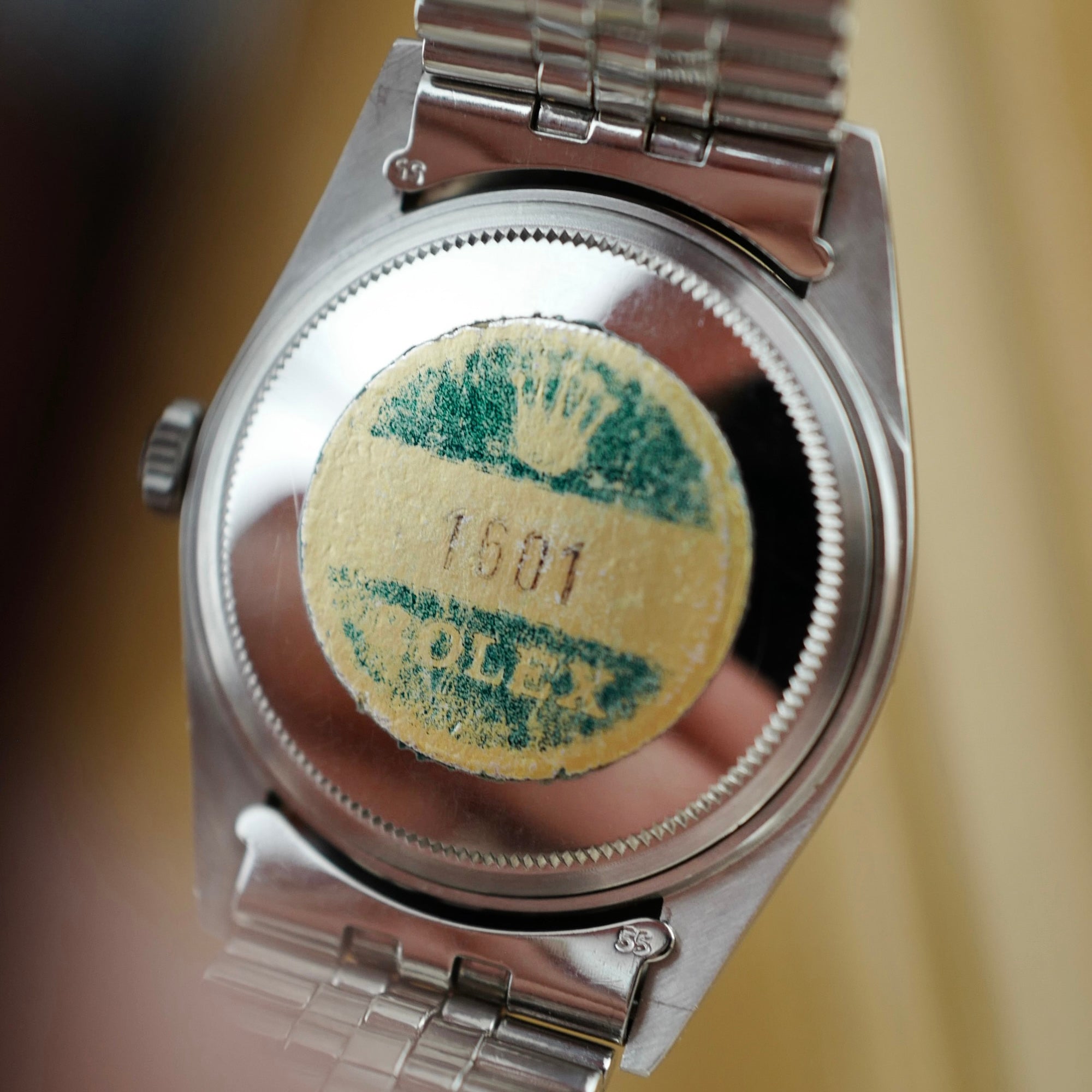 Rolex Steel Datejust Ref. 1601 in NOS with Punched Paper (New Arrival)