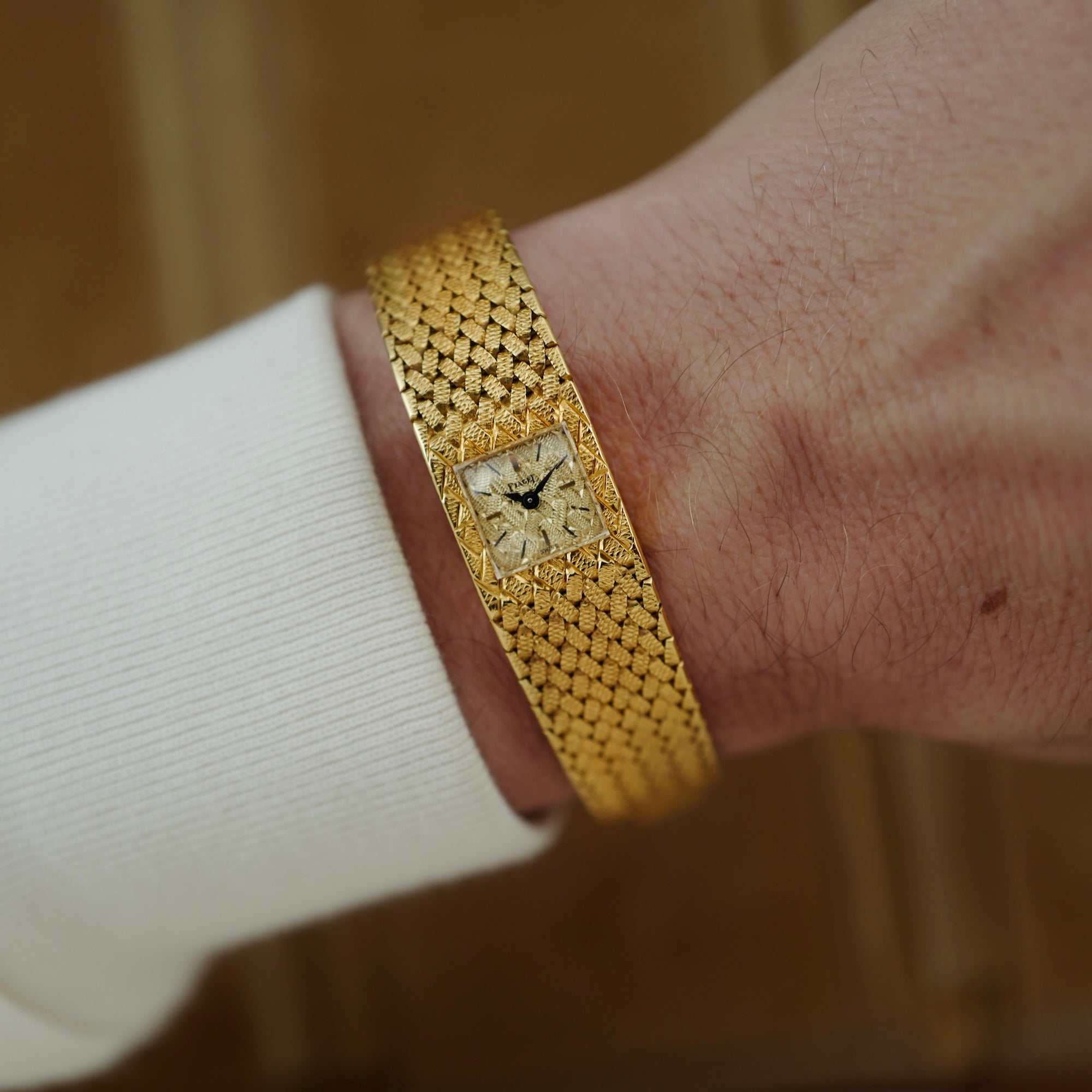 Piaget Yellow Gold Vintage Watch Ref. 3847