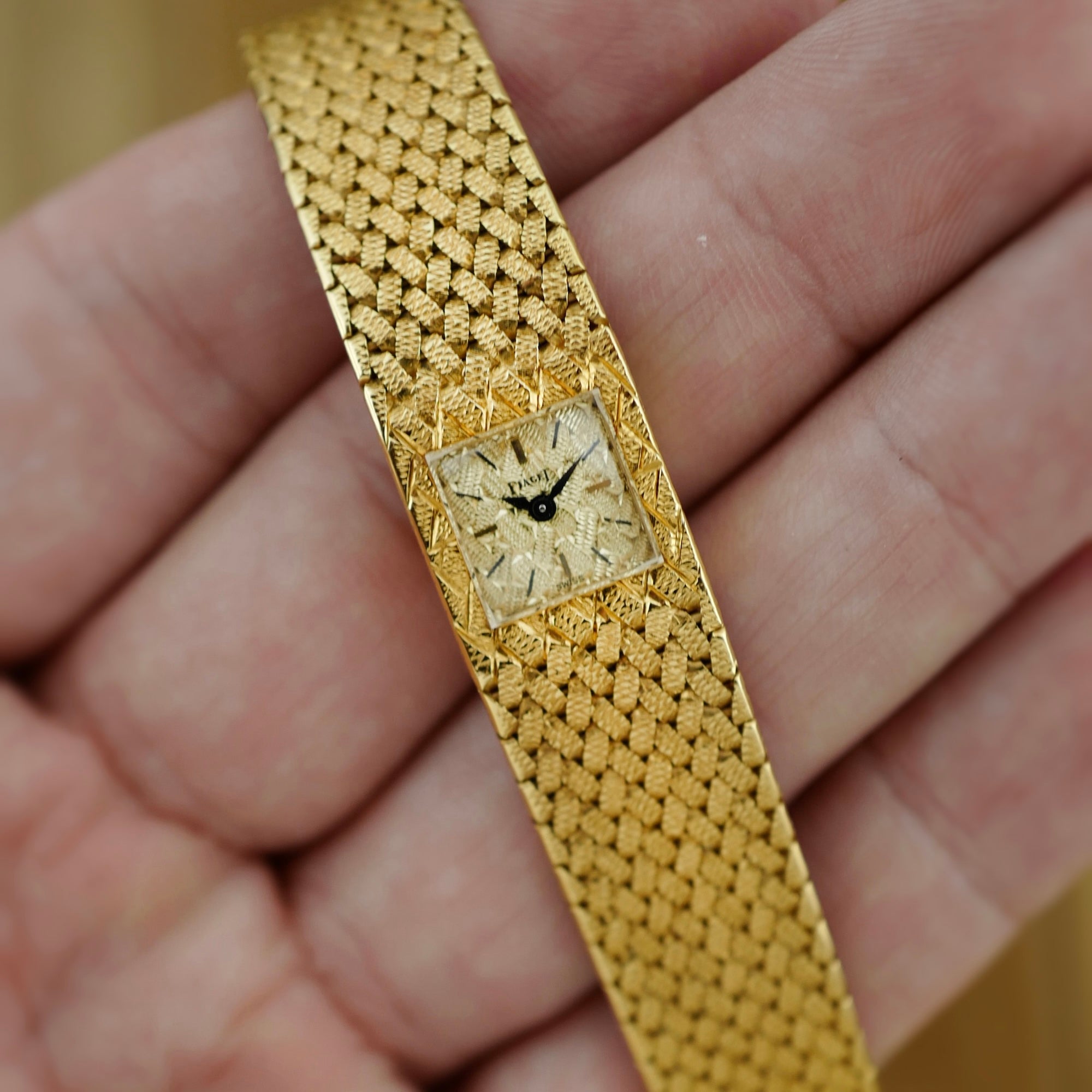 Piaget Yellow Gold Vintage Watch Ref. 3847