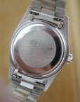 Rolex - Rolex White Gold Day-Date Bark Pave Diamond Watch Ref. 18079 - The Keystone Watches