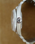 Rolex - Rolex White Gold Day-Date Bark Pave Diamond Watch Ref. 18079 - The Keystone Watches
