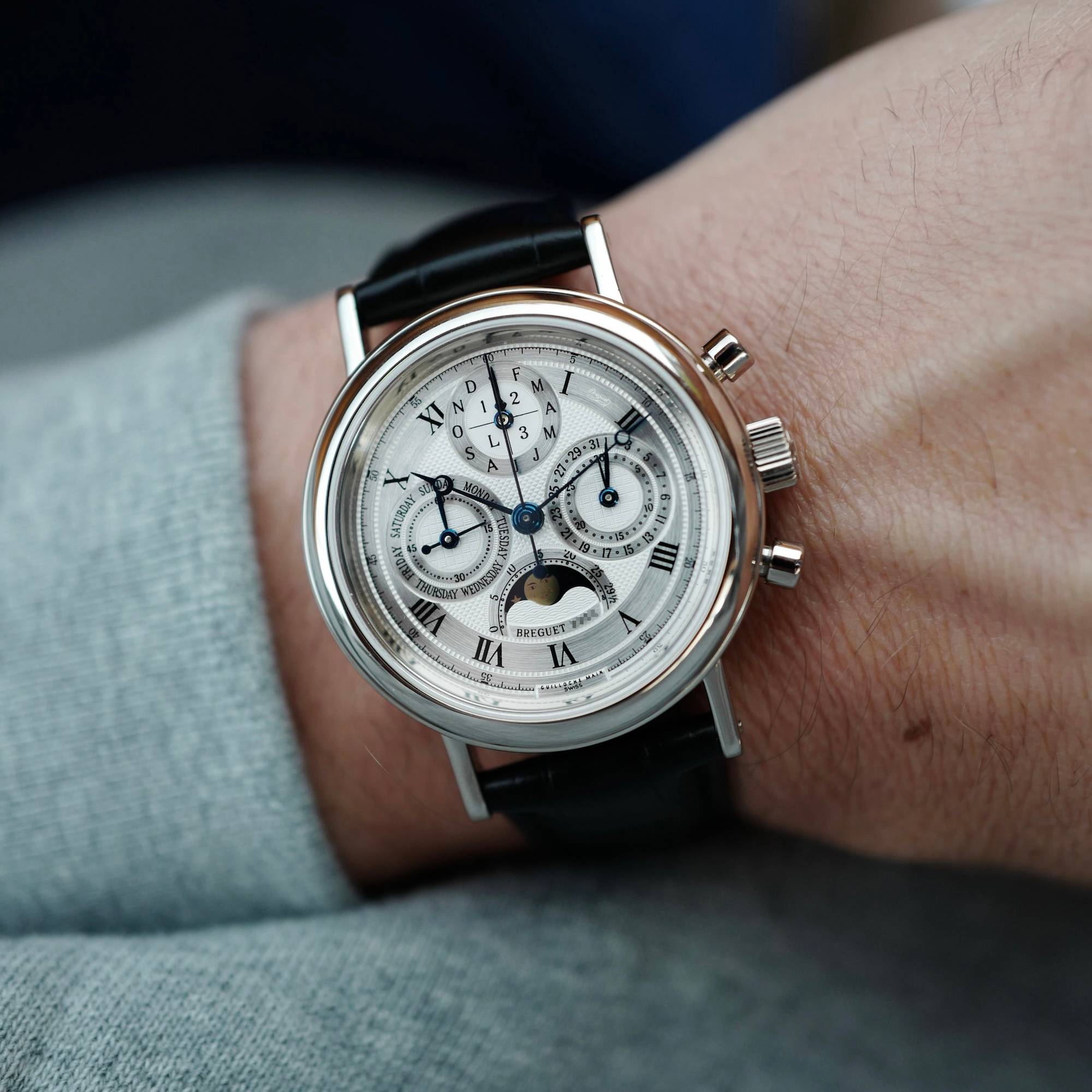 Breguet - Breguet White Gold Classique Perpetual Chronograph Ref. 5617BB - The Keystone Watches