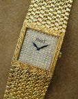 Piaget - Piaget Yellow Gold Tradition Ref. 9352 with Pave Dial - The Keystone Watches