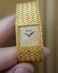 Piaget - Piaget Yellow Gold Tradition Ref. 9352 with Pave Dial - The Keystone Watches