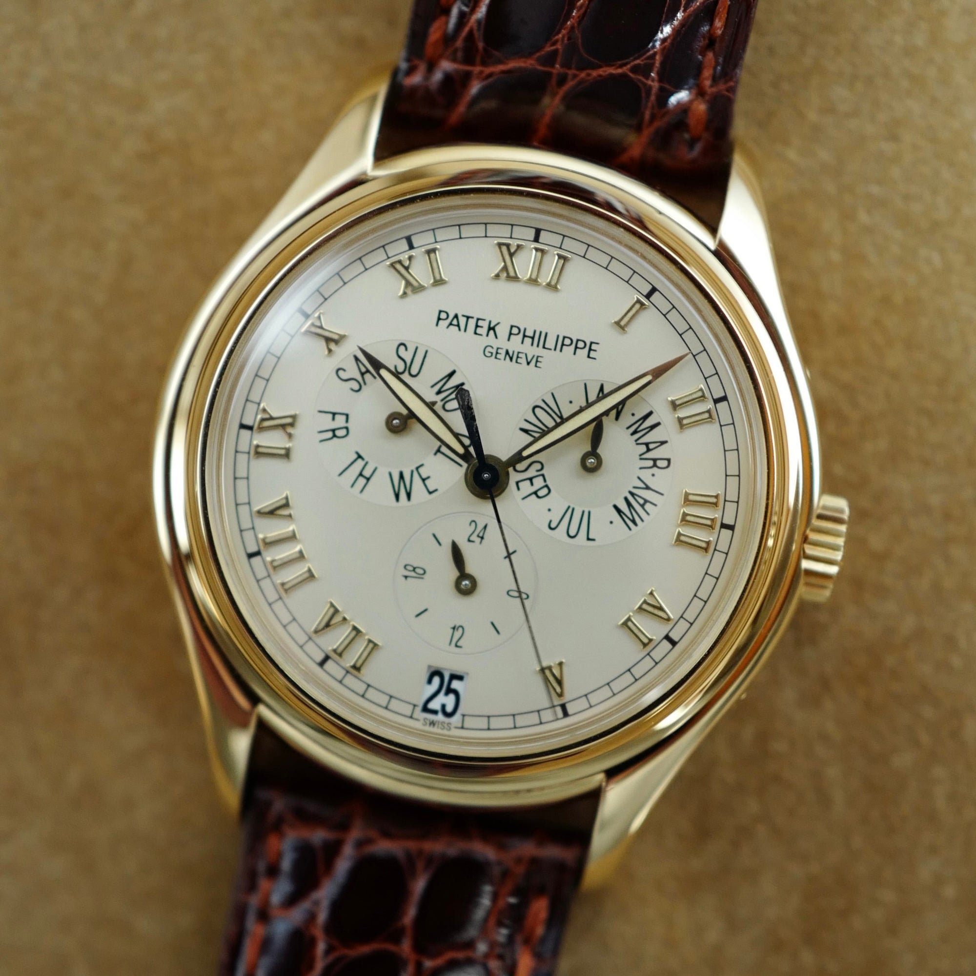 Patek Philippe - Patek Philippe Yellow Gold Annual Calendar Watch Ref. 5035J - The Keystone Watches