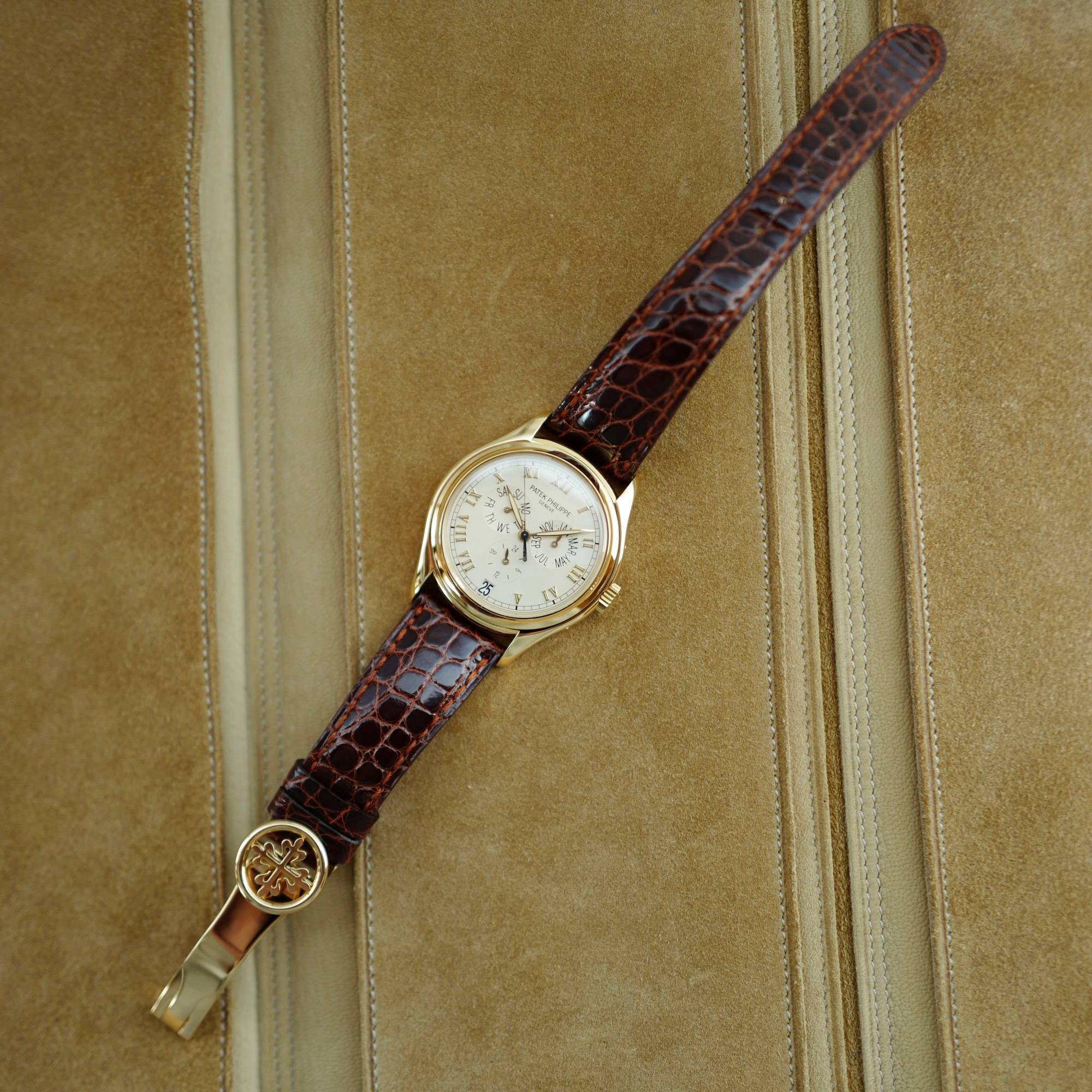 Patek Philippe - Patek Philippe Yellow Gold Annual Calendar Watch Ref. 5035J - The Keystone Watches