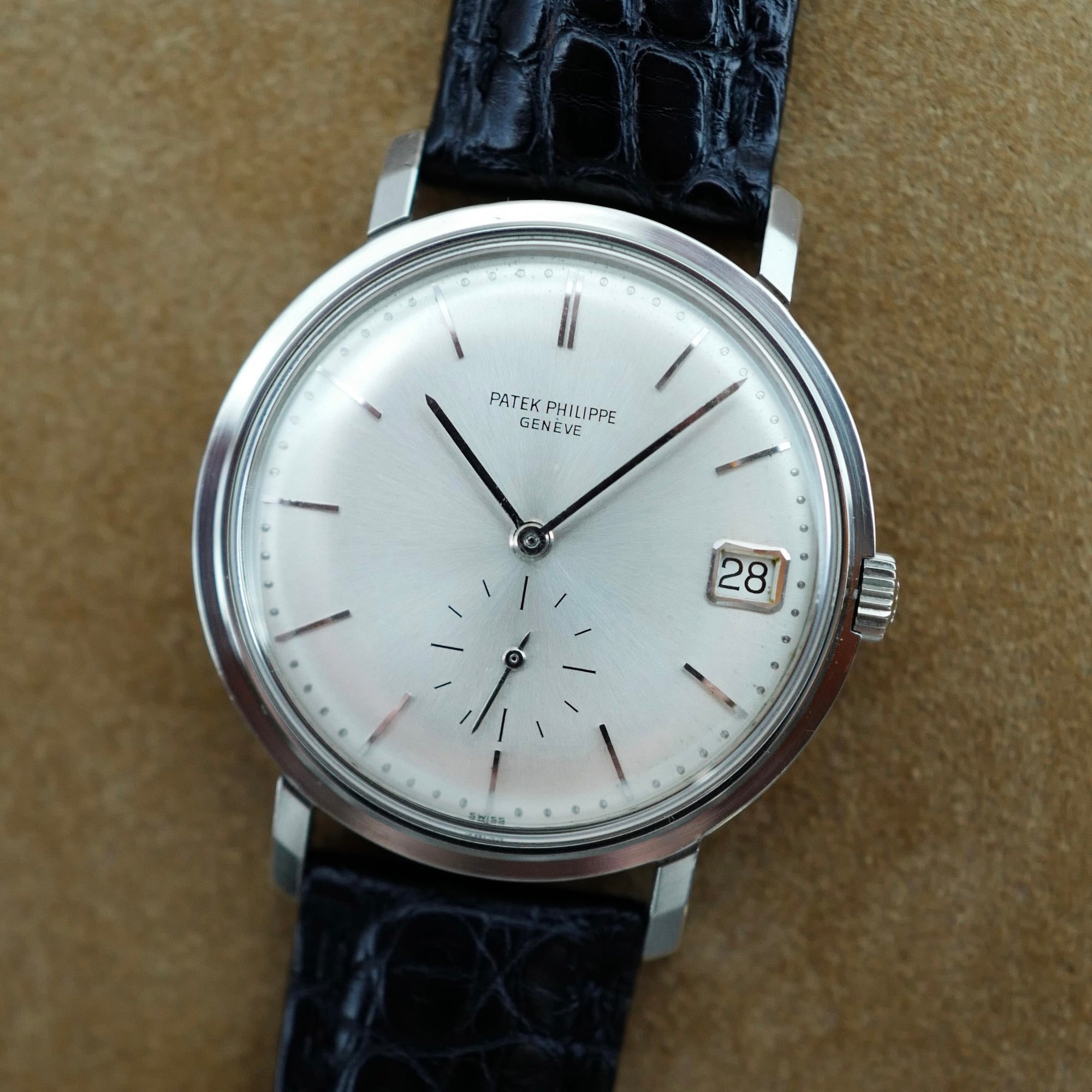 Patek Philippe - Patek Philippe White Gold Calatrava Ref. 3445 - The Keystone Watches