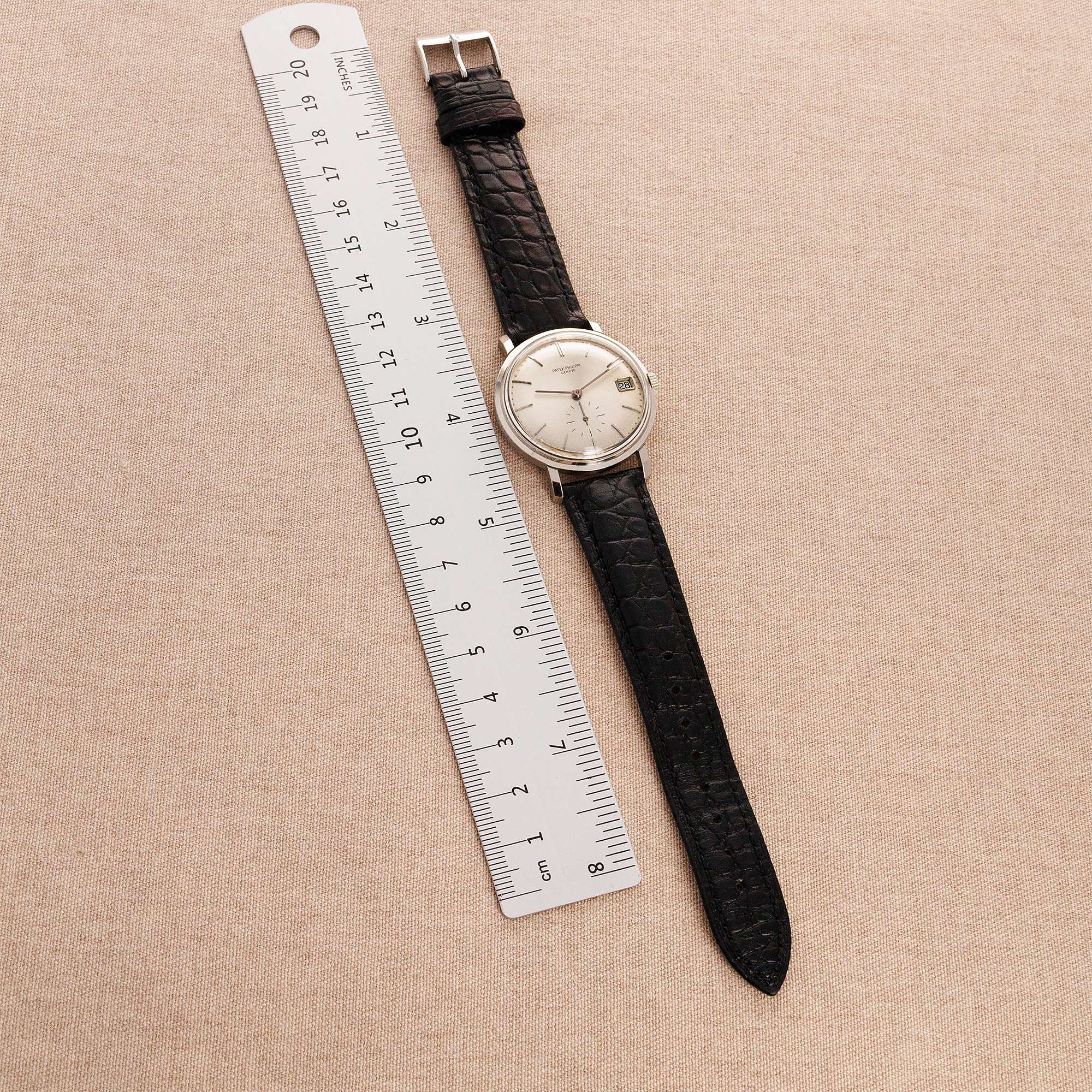 Patek Philippe - Patek Philippe White Gold Calatrava Ref. 3445 - The Keystone Watches