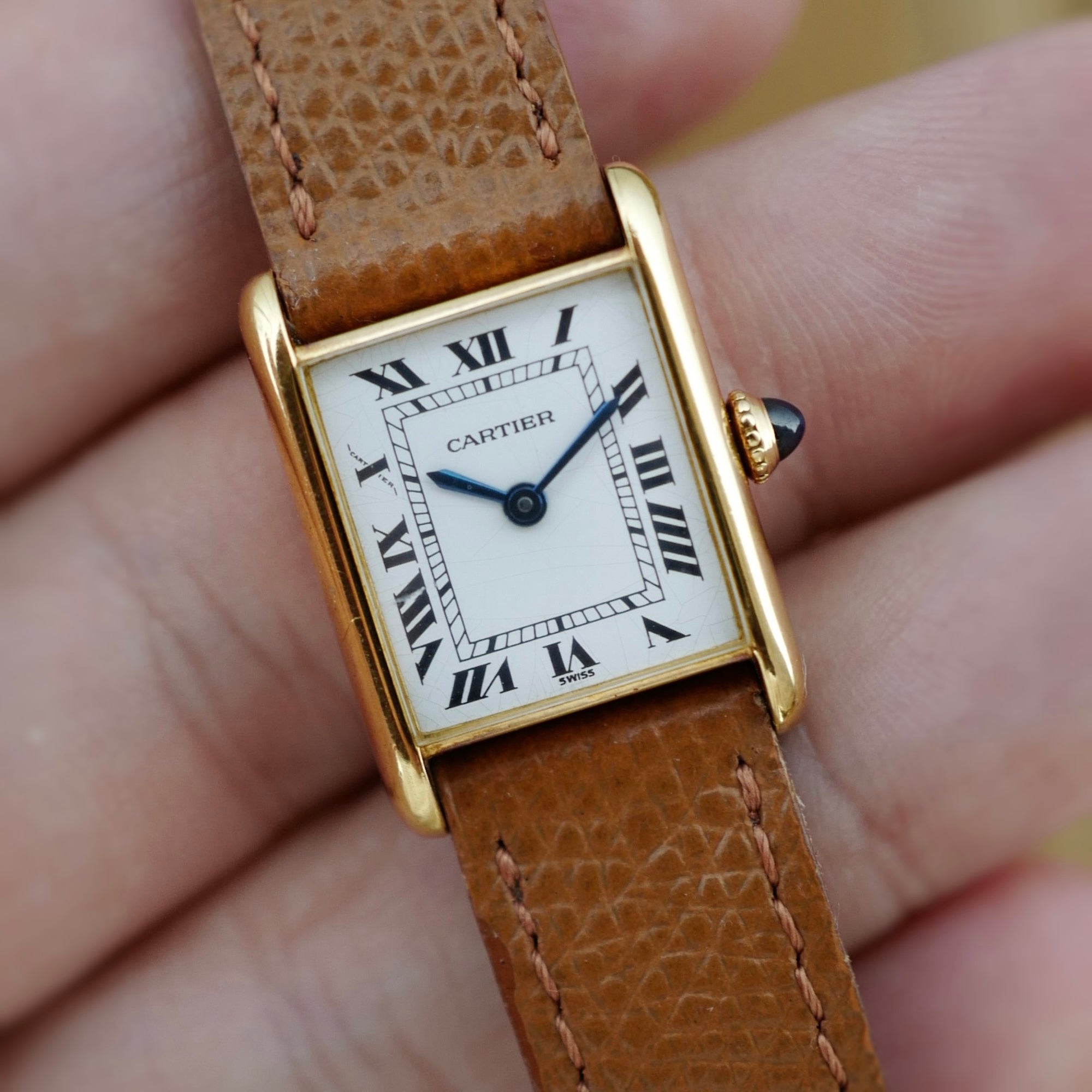 Cartier - Cartier Yellow Gold Vintage Ladies Tank Ref. W1003153 - The Keystone Watches