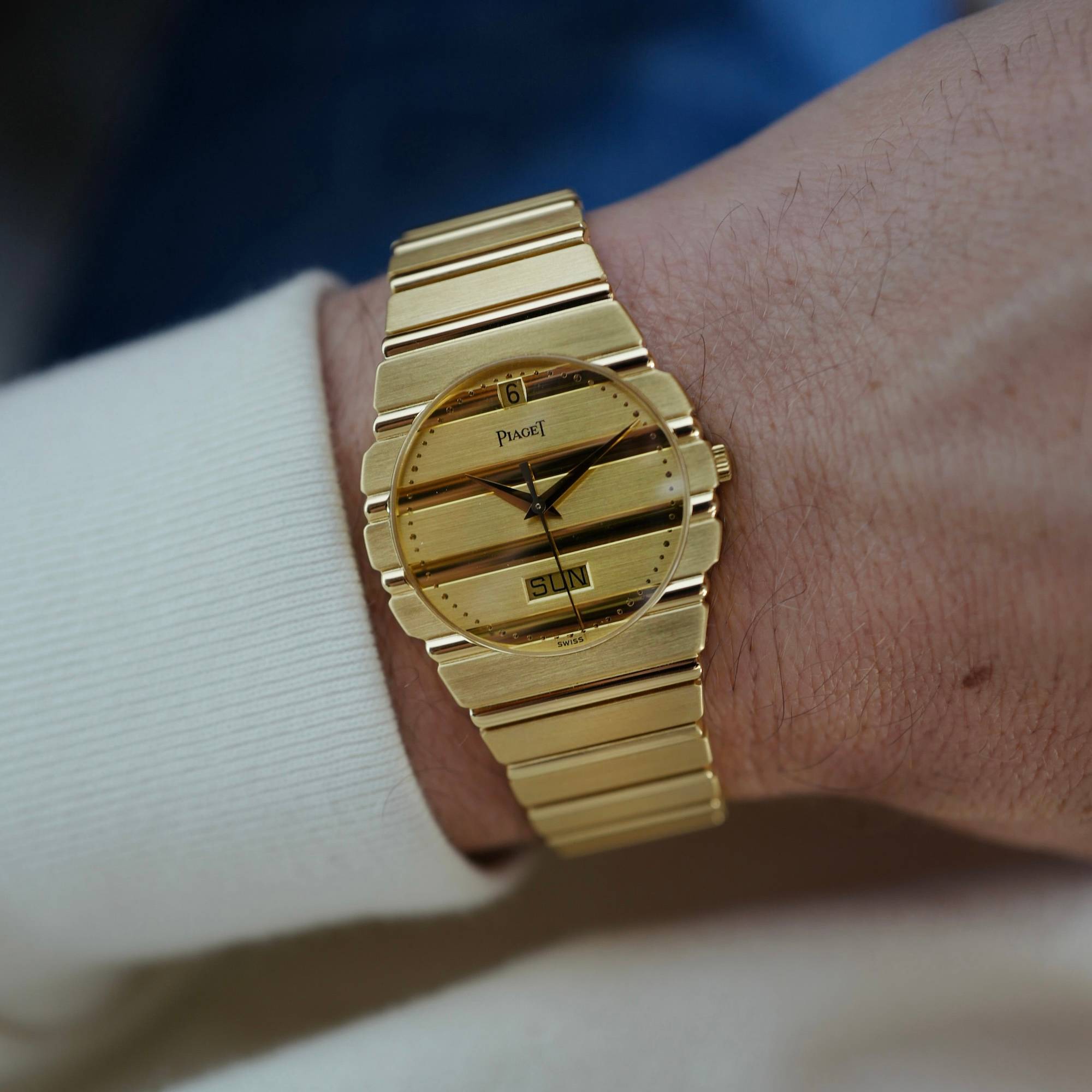 Piaget - Piaget Yellow Gold Polo Day Date Ref. 15562C701 - The Keystone Watches
