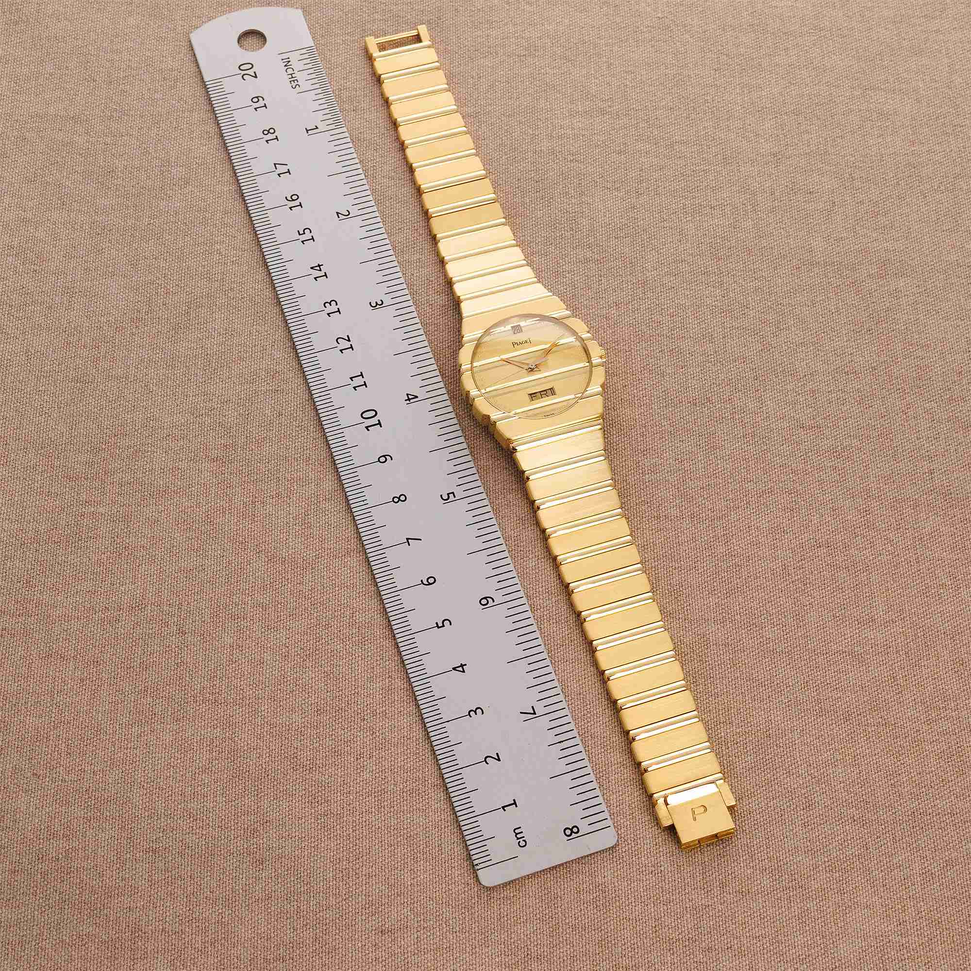 Piaget - Piaget Yellow Gold Polo Day Date Ref. 15562C701 - The Keystone Watches