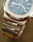Patek Philippe Rose Gold Nautilus Chronograph Watch Ref. 5980, Tiffany & Co., 2018