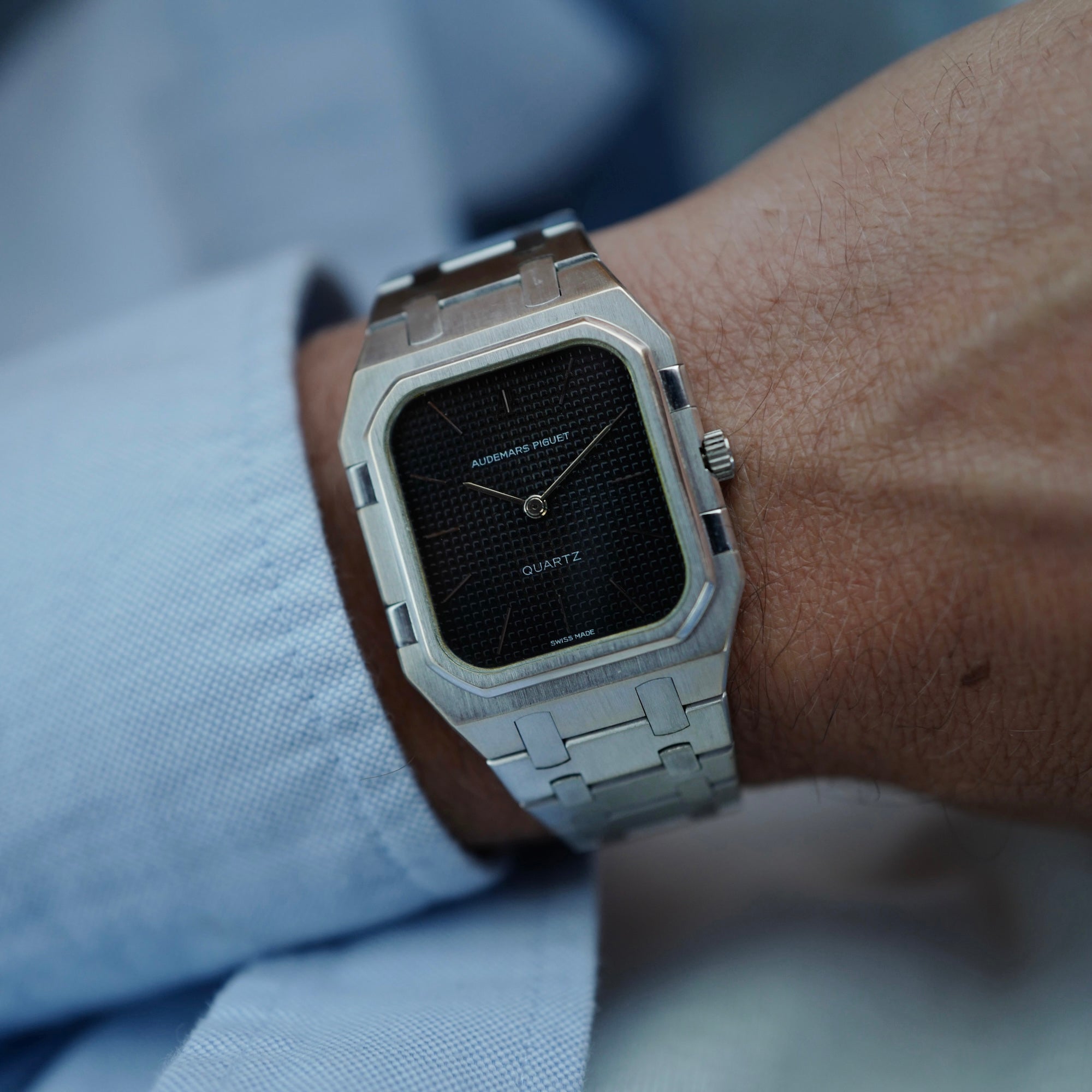 Audemars Piguet White Gold Royal Oak Watch Ref. 6005