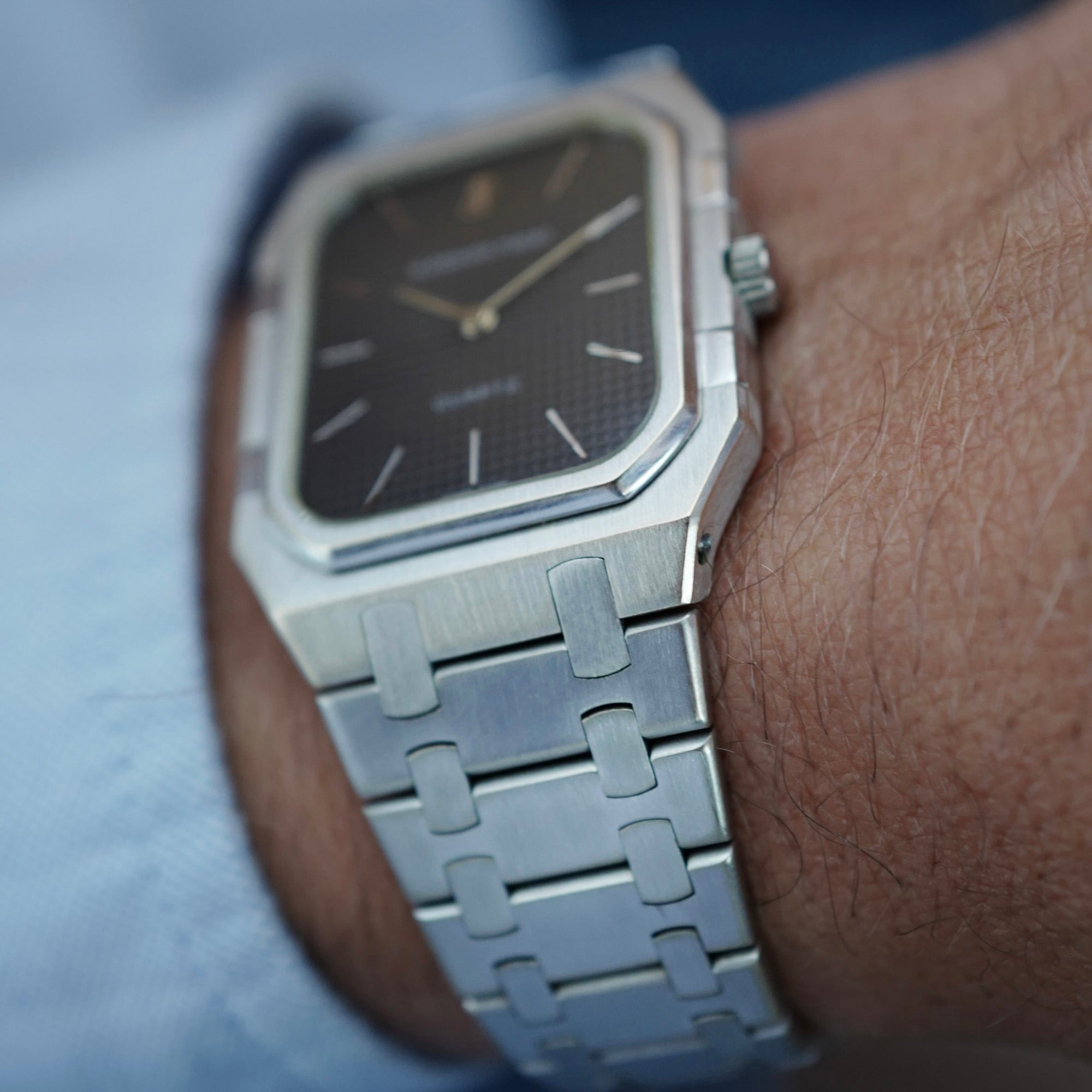 Audemars Piguet White Gold Royal Oak Watch Ref. 6005