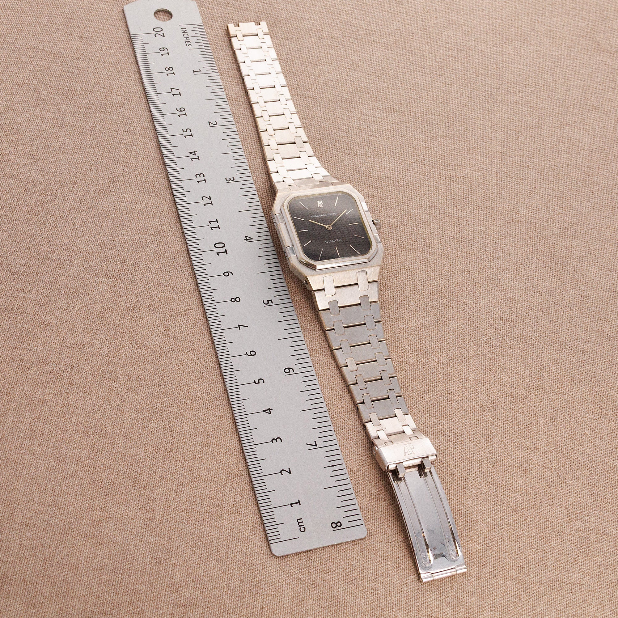 Audemars Piguet White Gold Royal Oak Watch Ref. 6005