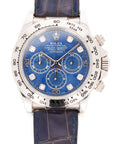 Rolex - Rolex White Gold Daytona Ref. 16519 with Sodalite Dial - The Keystone Watches