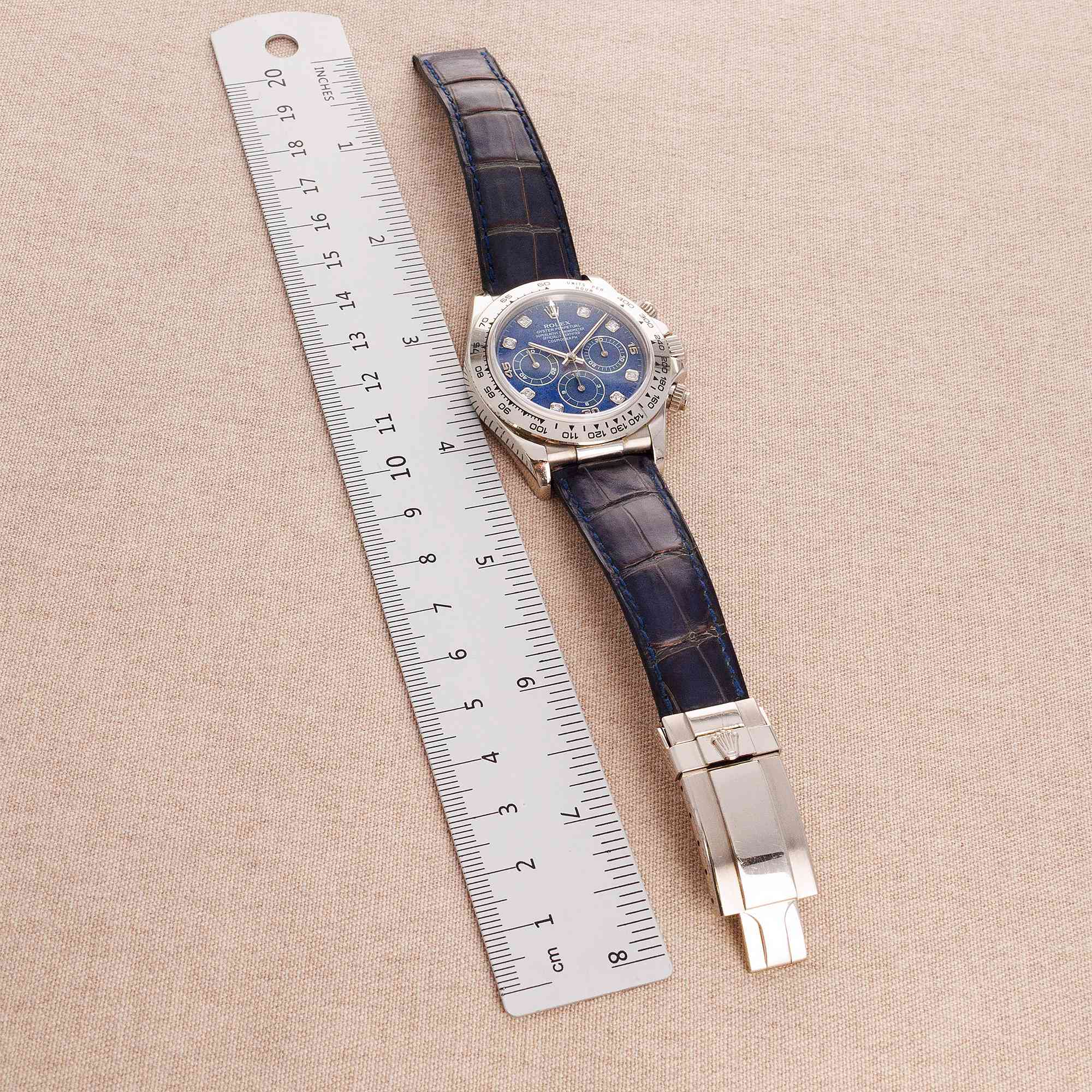 Rolex - Rolex White Gold Daytona Ref. 16519 with Sodalite Dial - The Keystone Watches