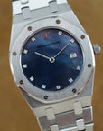 Audemars Piguet Platinum Royal Oak Watch Ref. 56175 with Mother of Pearl Dial (New Arrival)