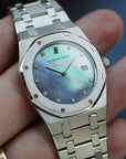 Audemars Piguet - Audemars Piguet Platinum Royal Oak Watch Ref. 56175 with Mother of Pearl Dial - The Keystone Watches