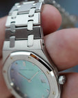 Audemars Piguet Platinum Royal Oak Watch Ref. 56175 with Mother of Pearl Dial (New Arrival)