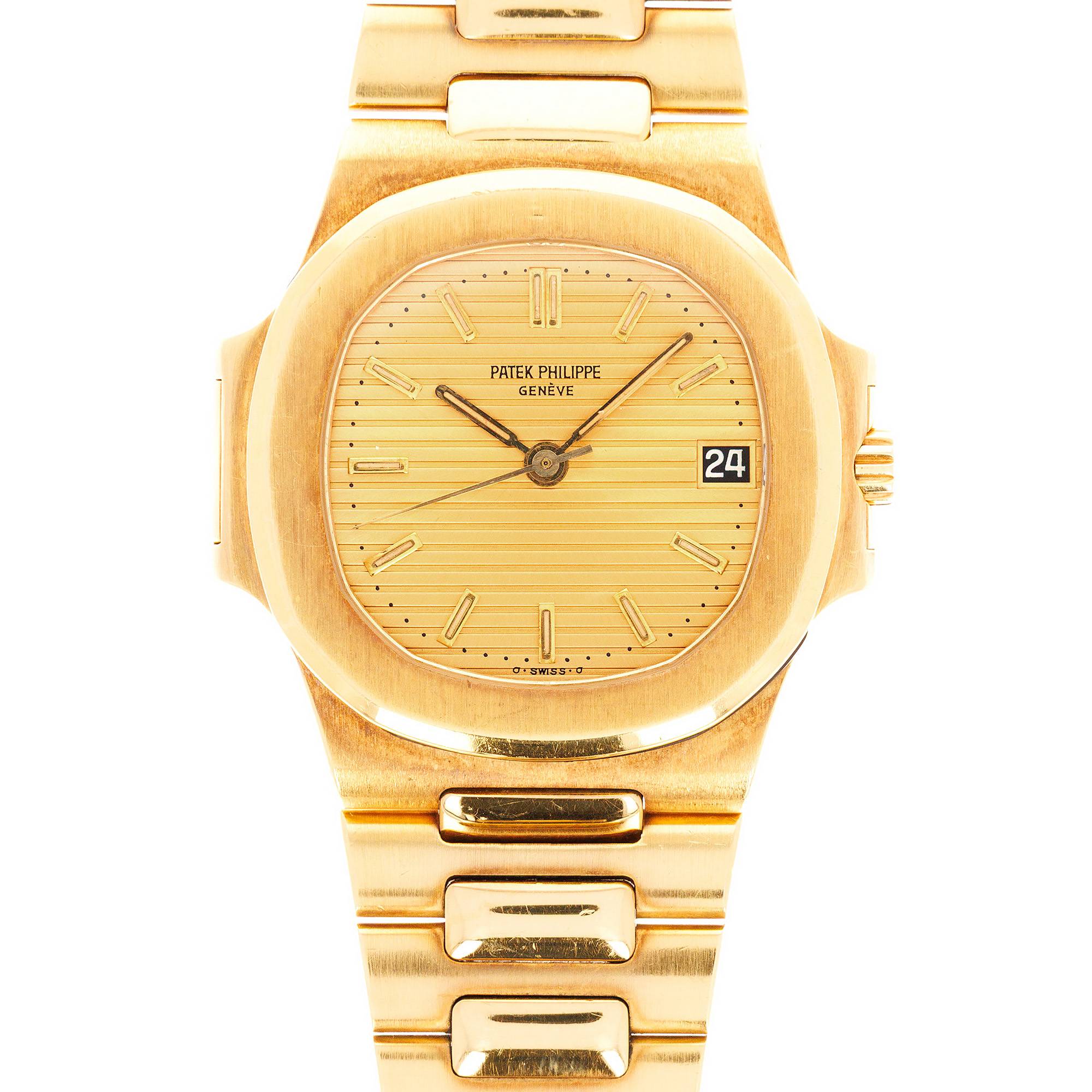 Patek Philippe - Patek Philippe Yellow Gold Nautilus Ref. 3800 - The Keystone Watches