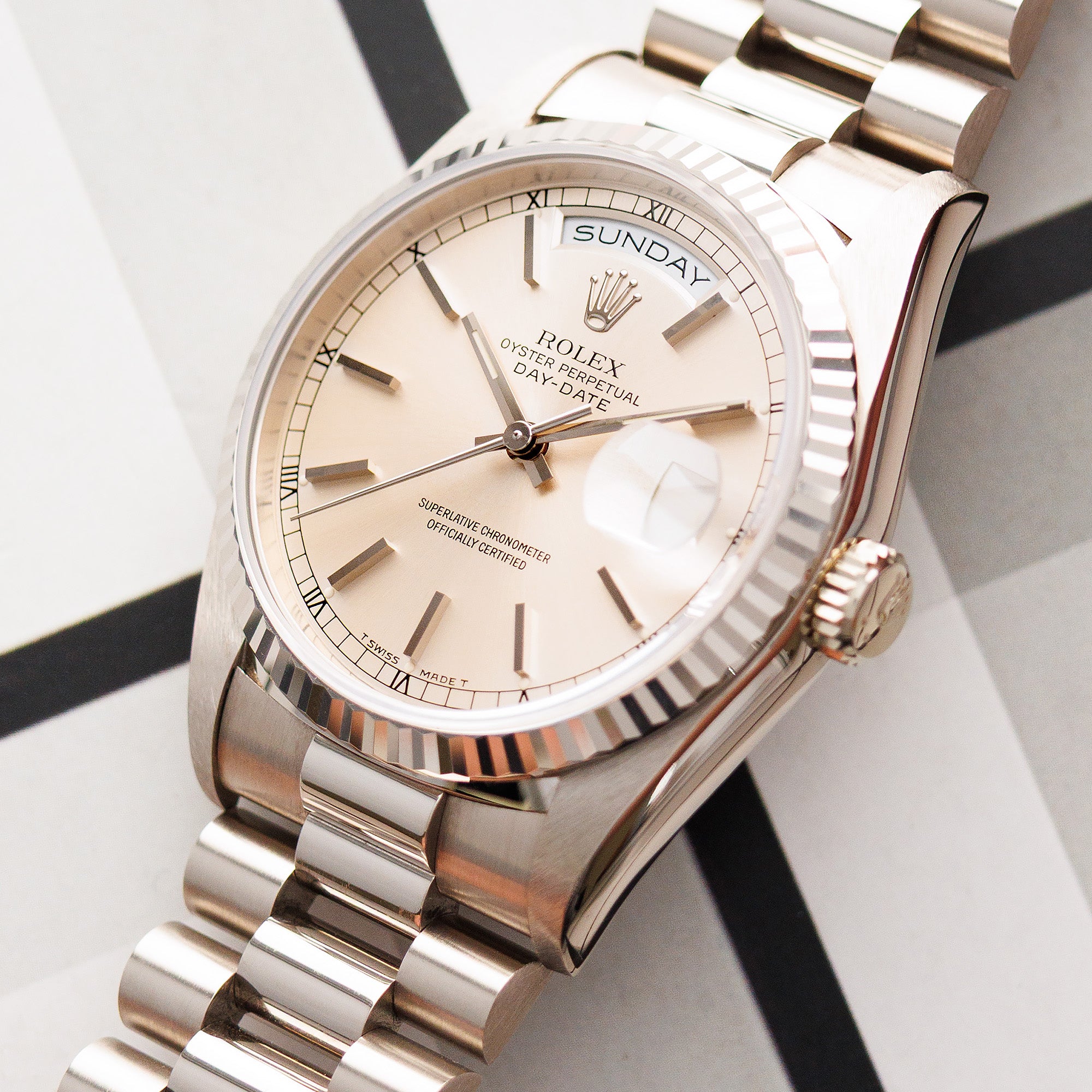 Rolex White Gold Day-Date Ref. 18239 in Top Condition