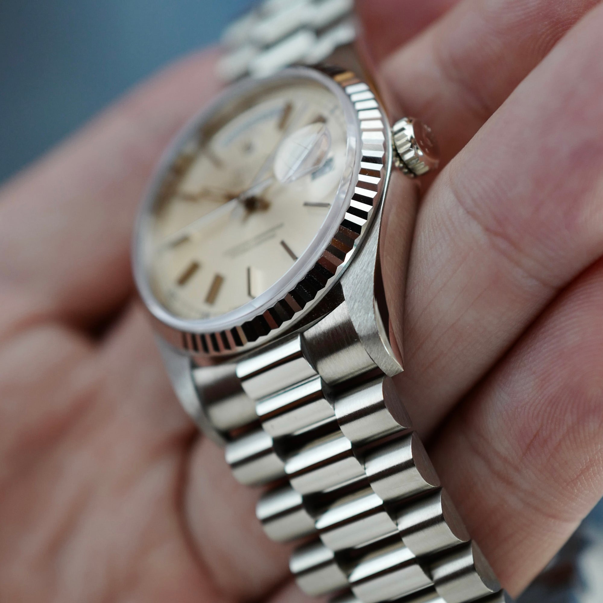 Rolex White Gold Day-Date Ref. 18239 in Top Condition