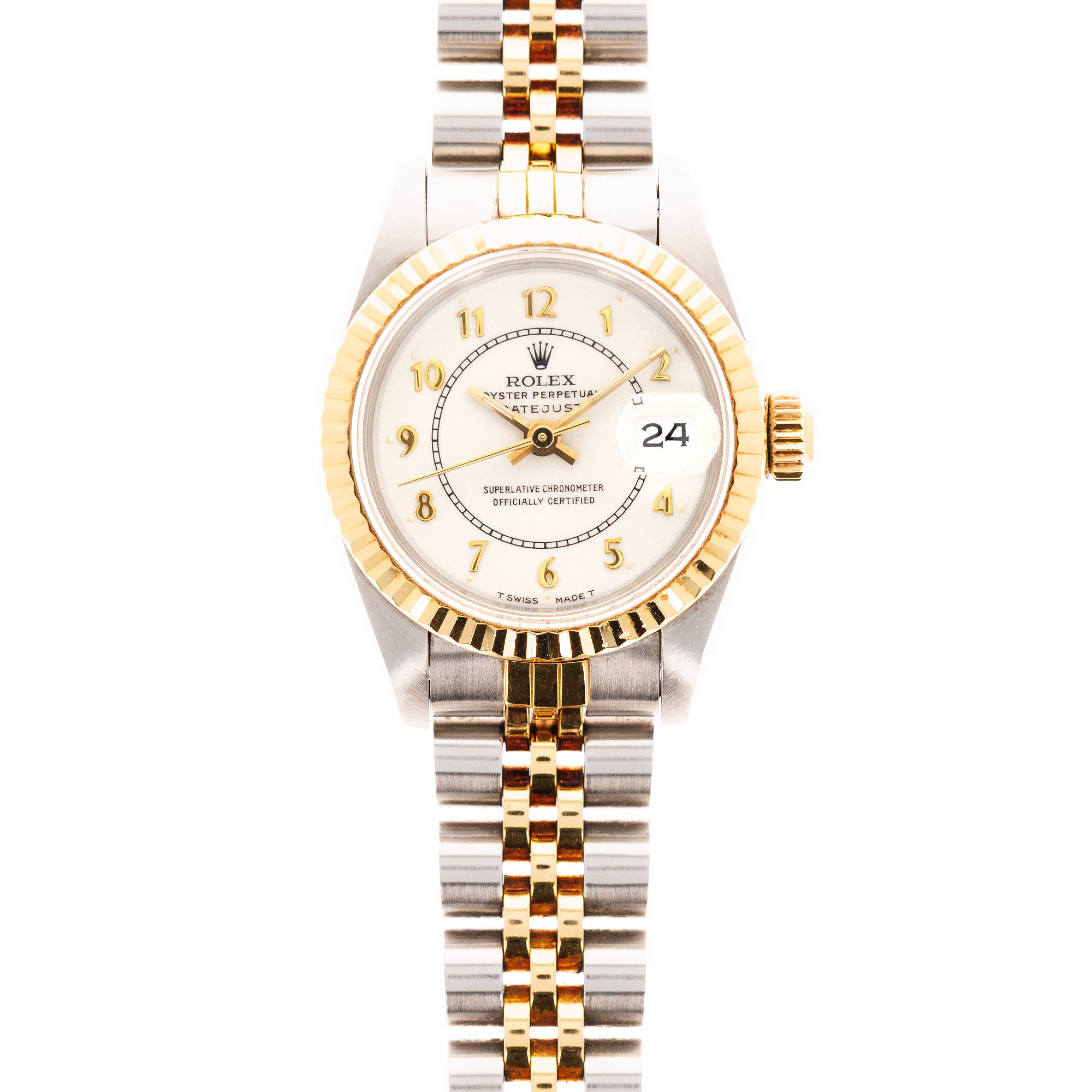 Rolex - Rolex Two-Tone Datejust Ref. 69173 with Boiler Gauge Dial and Original Warranty - The Keystone Watches