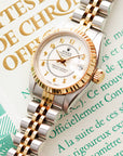 Rolex - Rolex Two-Tone Datejust Ref. 69173 with Boiler Gauge Dial and Original Warranty - The Keystone Watches