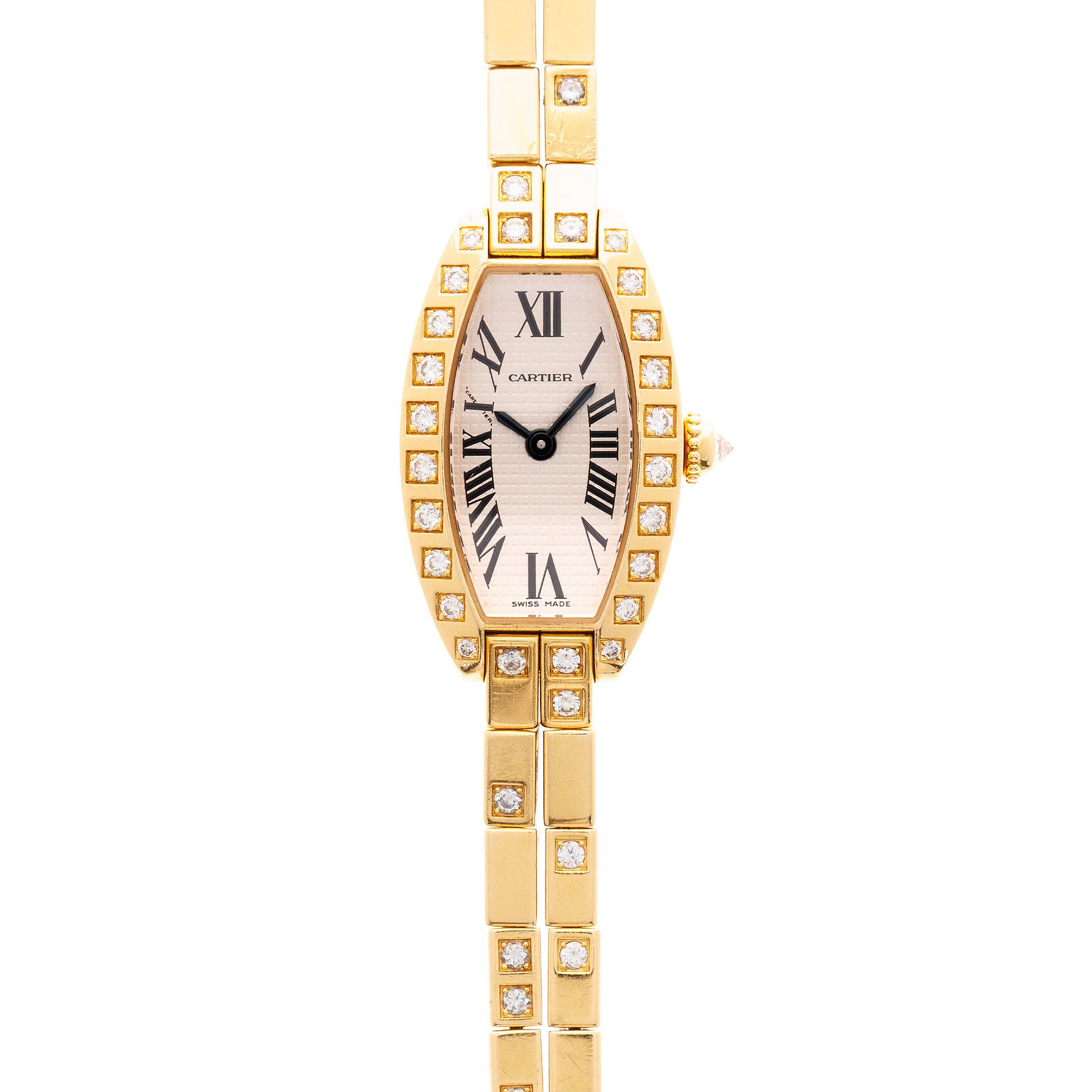 Cartier - Cartier Yellow Gold Mini Tonneau Watch Ref. 2563 - The Keystone Watches
