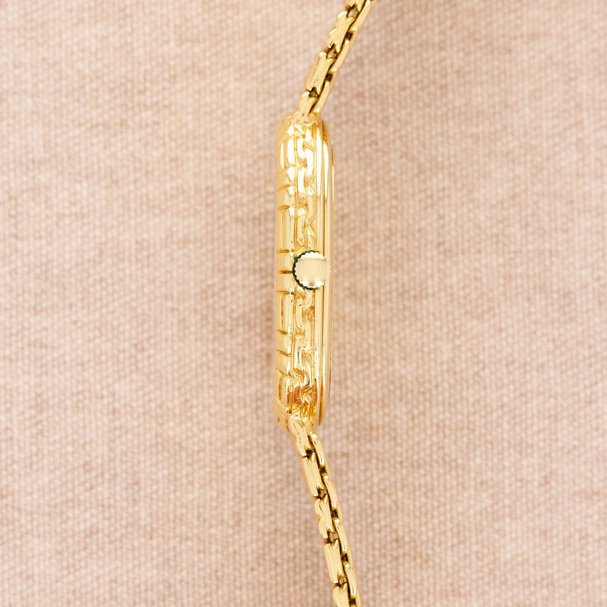 Audemars Piguet Yellow Gold Exotic Bracelet Watch