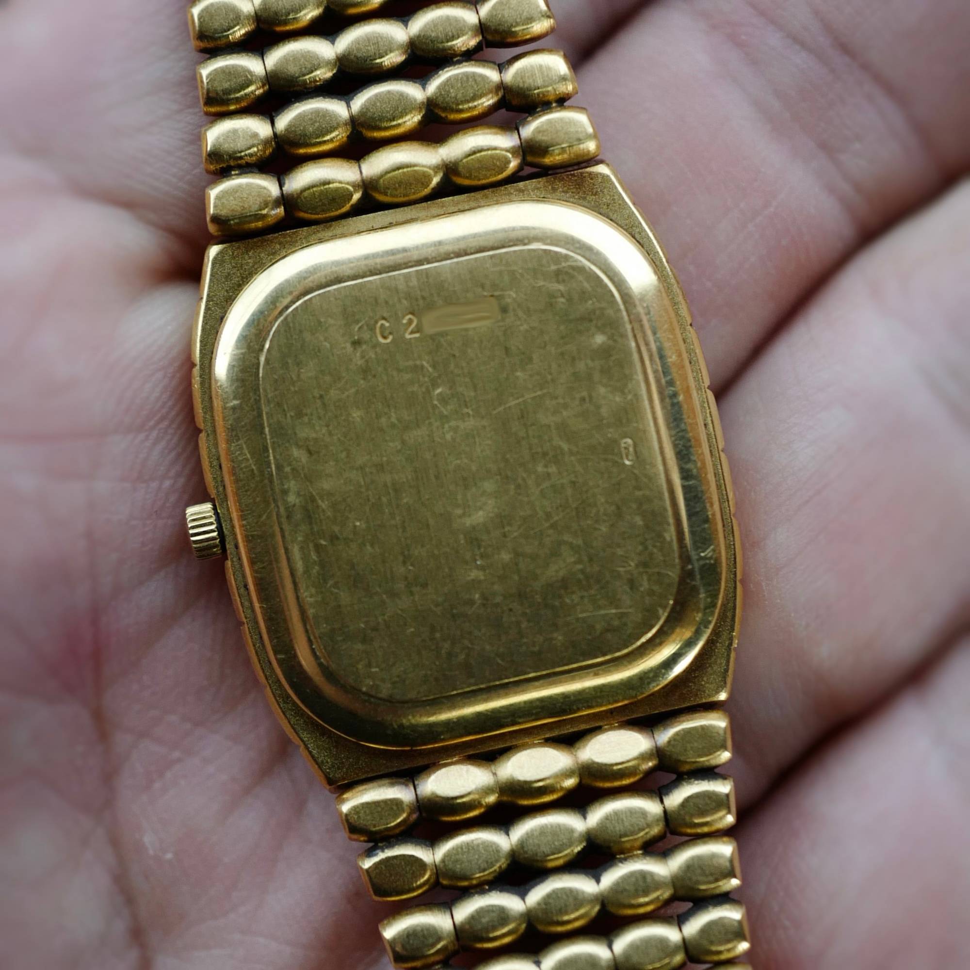 Audemars Piguet - Audemars Piguet Yellow Gold Automatic Bamboo Bullet Bracelet Watch - The Keystone Watches