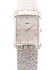 Piaget - Piaget White Gold Baguette Mechanical Watch Ref. 316089 - The Keystone Watches