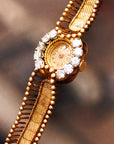 Patek Philiipe Yellow Gold Vintage Ladies Jewelry Watch