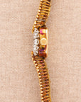 Patek Philiipe Yellow Gold Vintage Ladies Jewelry Watch